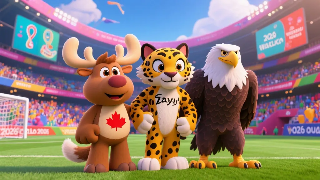 揭秘2026世界杯吉祥物：Maple、Zayu与Clutch背后的文化密码与狂欢寓意